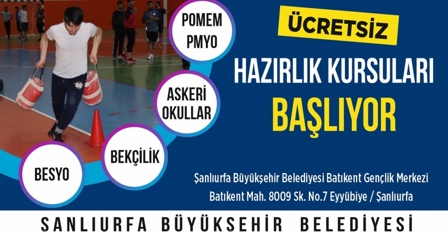 BÜYÜKŞEHİR İLE ŞANLIURFALI GENÇLER İÇİN SINAVLAR ARTIK KORKULU RÜYA DEĞİL